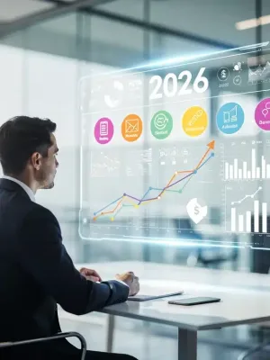 Strategic planning for 2026 benefits landscape with financial charts
