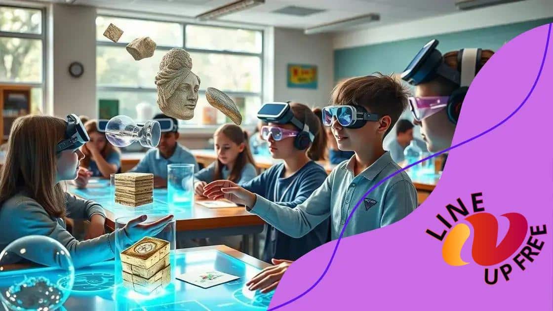 Case studies of AR in classroom settings