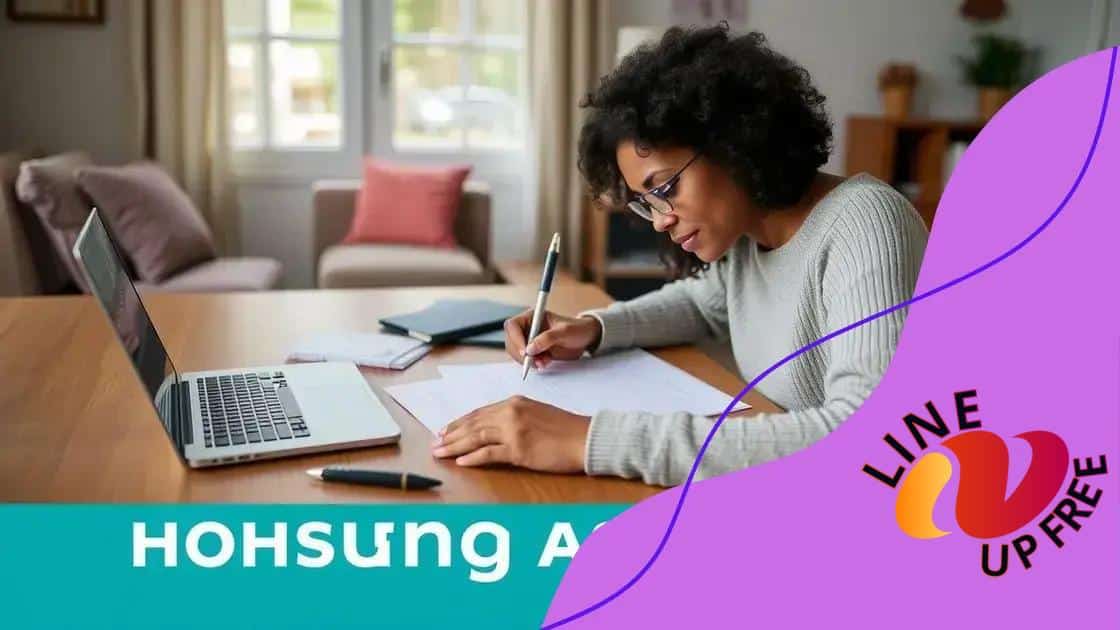 How to apply for housing assistance