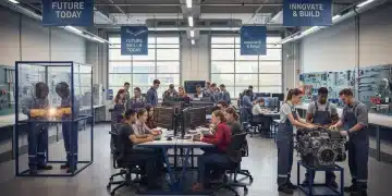 Students learning high-demand vocational skills for the future workforce