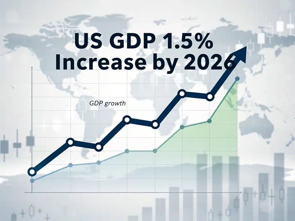 Economic Outlook: Experts Predict 1.5% US GDP Growth by 2026